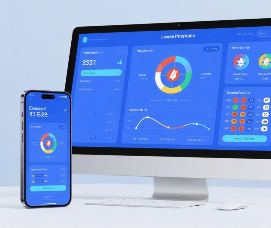 开奖号码查询与数据分析界面示意